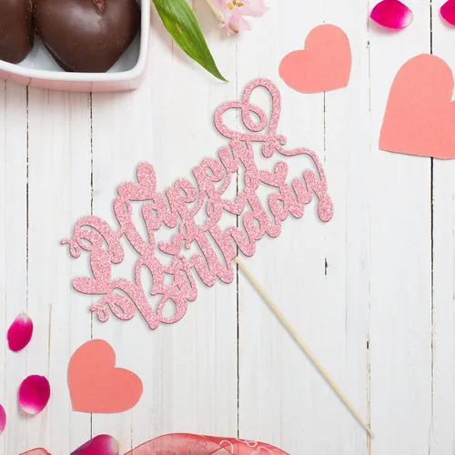 Vista 125 de Ephlyn 24 adornos para cupcakes con purpurina para el día de San Valentín, dulce amor, corazón, día de San Valentín, decoración para cupcakes