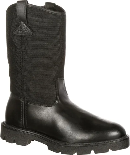 Vista 2 de ROCKY Bota de servicio público Warden Pull-On Wellington