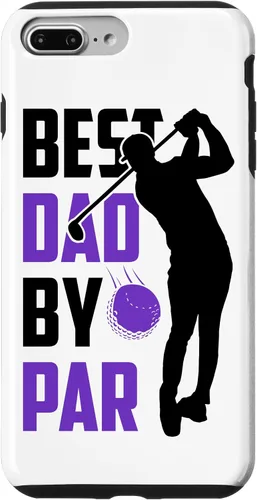 Vista 9 de iPhone 14 Best Dad By Par Golfing Father's Day Father Daddy Case
