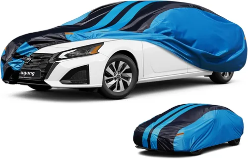 Vista 22 de Kaugung Funda impermeable para automóvil BMW Serie 3 (1999-2025), cubierta exterior completa para automóviles, ligera, resistente al sol, UV
