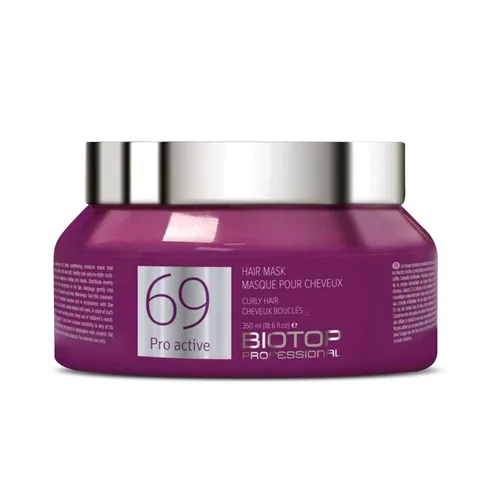 Vista 9 de Biotop Professional 69 Pro Active Hair Mask para tipos de cabello rizado y ondulado, 11.8 oz