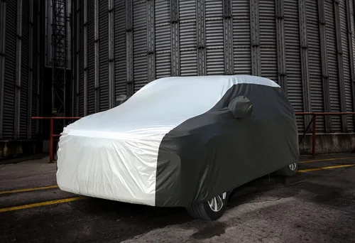 Vista 8 de Coverado - Funda impermeable para coche Hatchback para todo tipo de clima, cubiertas exteriores completas, protección contra nieve, viento y rayos