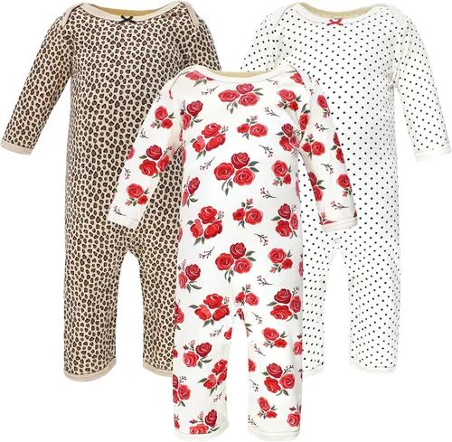 Vista 41 de Hudson Baby - Overol unisex de algodón para bebé Manzana