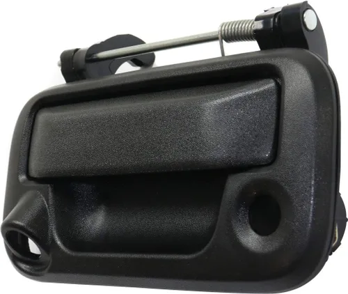 Vista 6 de Para Ford F-250 / F-350 / F-450 / F-550 Manija de puerta trasera súper resistente 2008-2016 con orificio para cámara y orificio para llave Negro