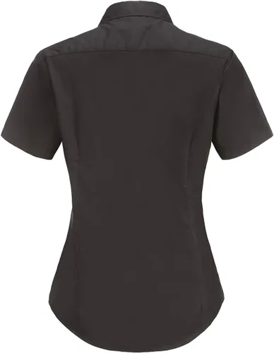 Vista 2 de Women Short Sleeve Button Down Shirts Cotton Camisa Manga Corta para Mujer