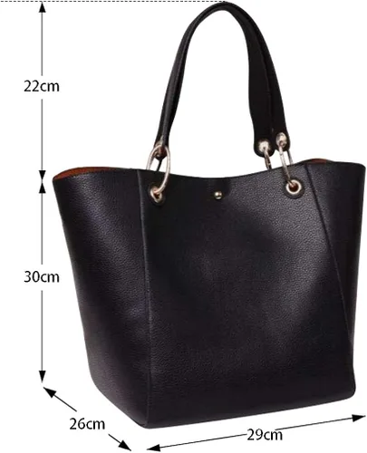 Vista 4 de Pahajim Tote Handbags for Women Large Capacity Work PU Leather Bucket Purse Designer Satchel Hobo Shoulder Bags