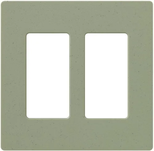 Vista 12 de Lutron Claro - Placa de cubierta para interruptor de luz, placa de pared de 2 posiciones, para interruptores de luz decorativos, cubierta