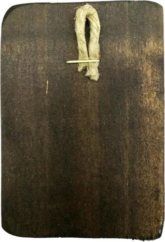 Vista 5 de Icono de madera griego cristiano ortodoxo madera de la crucifixión / A0