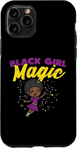Vista 10 de Funda de regalo afroamericana para iPhone 14 Black Girl Magic Fairy Black Pride