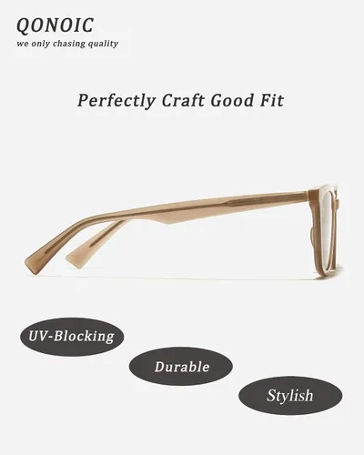 Vista 4 de Gafas de sol rectangulares retro para mujer con cara pequeña, protección UV clásica de los años 80