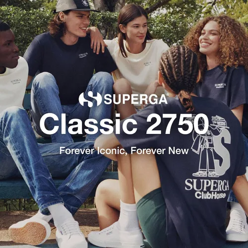 Vista 3 de Superga Tenis clásicos unisex para adultos 2750-cotu