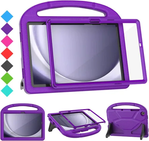 Vista 9 de SUPLIK Funda para niños para Samsung Galaxy Tab A11 Plus 2025 & A9 Plus 2023 de 11 pulgadas, Funda para Galaxy Tab A11+/A9+ con protector