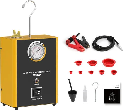 Vista 11 de Detector de Fugas de Humo SDT50, Máquina de Humo Automotriz EVAP, Detector de Fugas de Combustible, Probador de Humo para Coches, Detector de Fugas