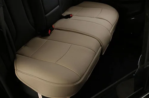 Vista 17 de Funda protectora de lujo para asiento de coche en cuero sintético - Funda para asiento delantero - Funda para base de asiento individual