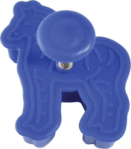 Vista 2 de R & M International estampador para panadería / galletitas / fondant, "A" diseño animal, 2", Plateado