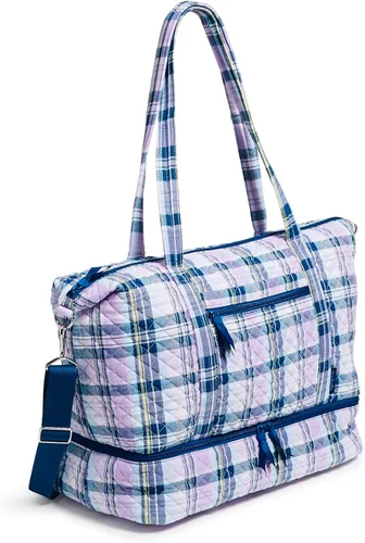 Vista 2 de Vera Bradley Bolsa de viaje de lujo de algodón para mujer