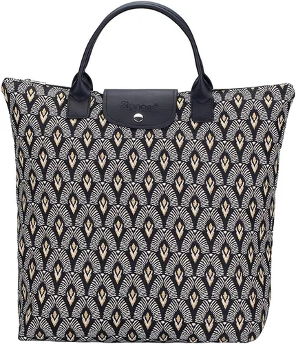 Vista 23 de Signare Bolsa plegable para tapiz, bolsa de compras reutilizable, bolsa de comestibles