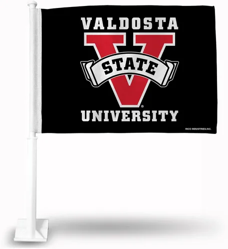 Vista 33 de Rico Industries Bandera de coche de doble cara de la NCAA, gran accesorio para automóvil