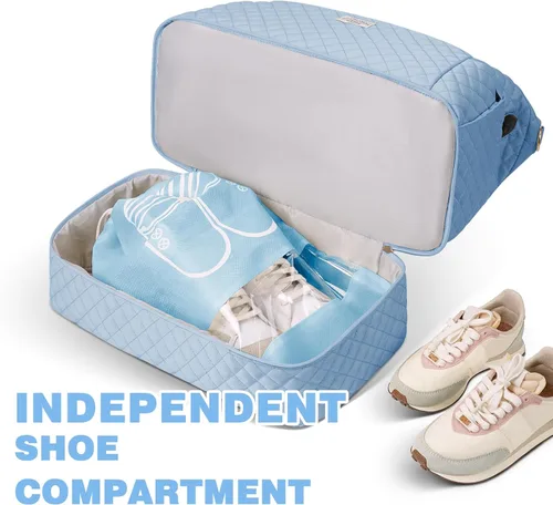 Vista 6 de Bolsos Weekender para mujer, Azul