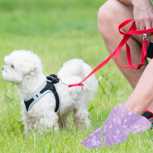 Vista 5 de Thenshop 3000 rollos de bolsas de plástico para excrementos de perro, 200 rollos, desechables, para perros, mascotas, excrementos, exteriores