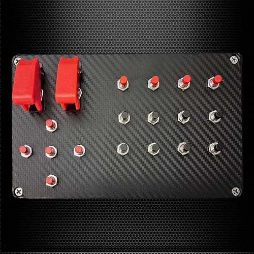 Vista 5 de Ampper Mini interruptores momentáneos de botón, 2 pines de encendido y apagado 1A, 250 V, CA, 0.276 in, redondo, SPST, interruptor de botón Negro