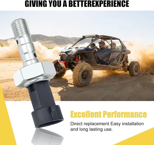 Vista 4 de 4014262 Interruptor de presión de freno - Interruptor de línea de presión de freno compatible con Polaris RZR Turbo ACE General Ranger Sportsman
