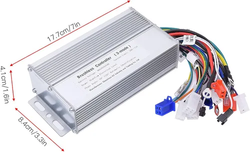 Vista 5 de Controlador de motor sin escobillas 48V 60V 64V 1000W 1500W controlador de motor para eléctrico