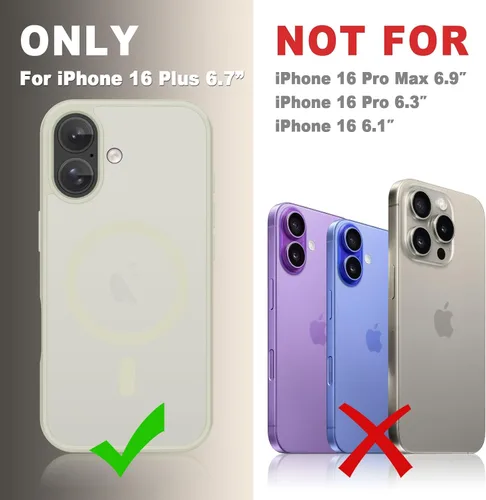 Vista 333 de Funda para Google Pixel 10 Pro XL, cubierta magnética mate, color negro Fit for MagSafe, Screen Protector included, Shockproof Military Grade
