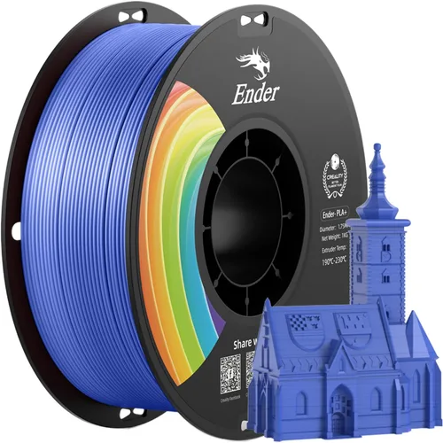 Vista 16 de Creality PLA Plus - Filamento de 1/16”, resistencia PLA Pro mejorada, precisión dimensional de +/- 0.03 mm, carrete de 2.2 libras, filamento Ender