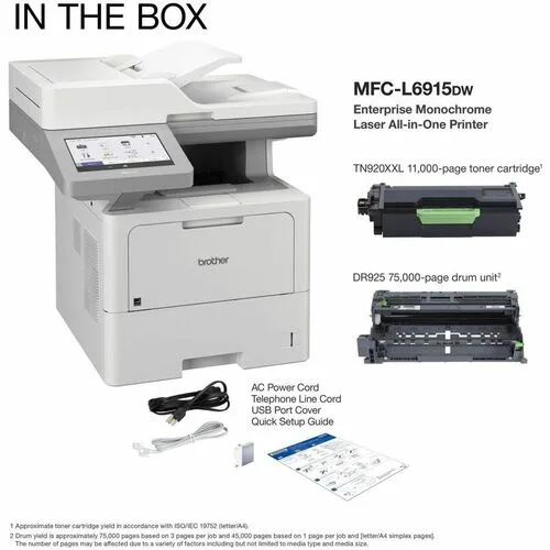 Vista 14 de DAMAGE BOX MFCL6915DW Mono Laser Multifu