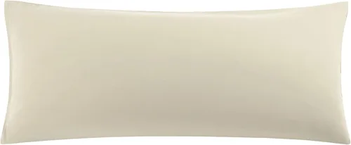 Vista 17 de uxcell Funda de almohada corporal de microfibra suave con cierre de cremallera, fundas de almohada largas para almohadas corporales, tejido de 90