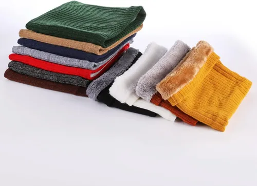 Vista 6 de Polaina de cuello más cálida de invierno de forro polar resistente al viento bufandas polaina máscara para mujeres