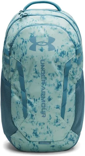 Vista 36 de Under Armour Mochila Hustle 6.0 unisex para adultos (002) Negro / Negro / Blanco