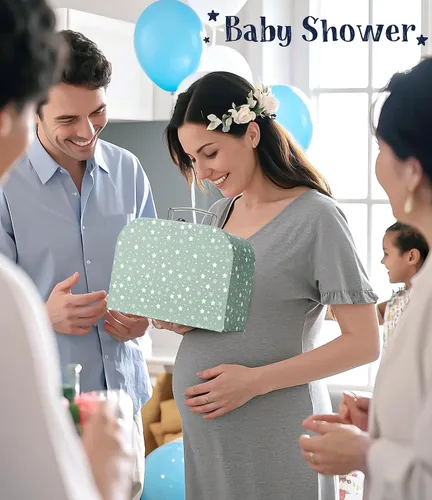 Vista 8 de Golray Regalos para baby shower, 9 piezas esenciales para recién nacidos con zorro amoroso/manta/mameluco/sonajero