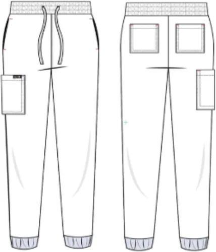 Vista 5 de KOI Basics - Pantalones quirúrgicos para mujer, 761 Quinn Jogger