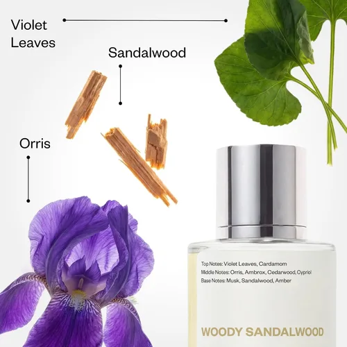 Vista 4 de Dossier - Eau de Parfum - Conjunto de 3 fragancias de 50 ML para todos los gustos - Sándalo amaderado - Sábila ambar - Salvia amaderlada - 3x