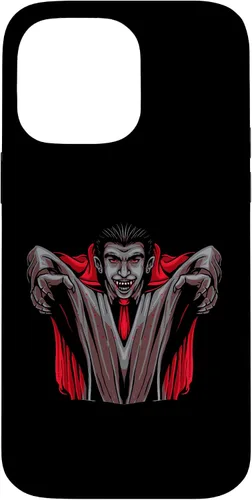 Vista 21 de iPhone 16 Halloween Monster Dracula Vampire Case