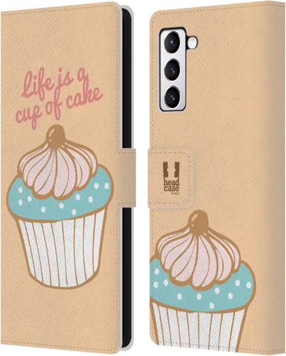 Vista 269 de Head Case Designs Assortment Cupcakes Happiness Leather Wallet Case Compatible with Samsung Galaxy A07 4G Surtido