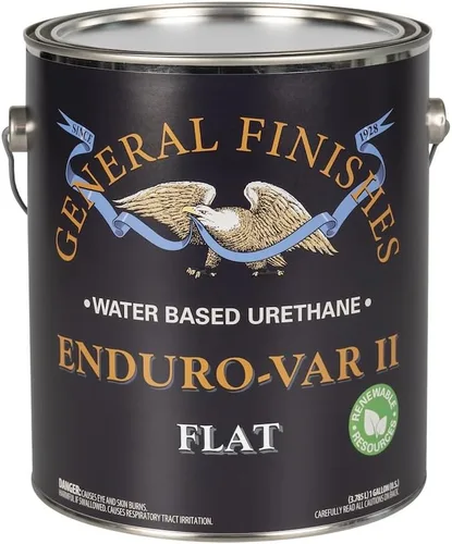 Vista 10 de General Finishes Enduro-VAR II - Capa superior de uretano a base de agua, 1 galón, satinado