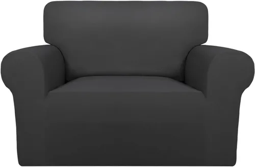 Vista 20 de PureFit Funda súper elástica para sofá reclinable con bolsillo, funda de sofá suave y antideslizante de elastano, lavable, protector de muebles