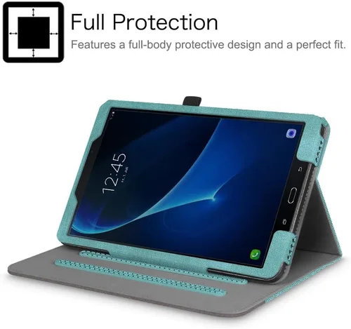 Vista 7 de Fintie Funda para Samsung Galaxy Tab A 10.1 (2016 NO S Pen Version), [Protección de esquinas] Cubierta de soporte de visión multiángulo con bolsillo