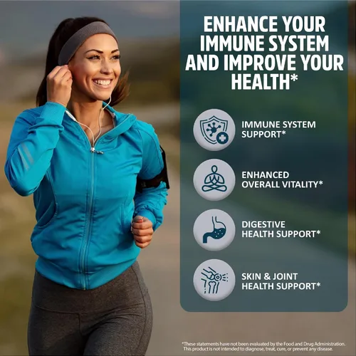 Vista 5 de StrongVit Complejo de musgo marino y suplemento de cortisol (120 cápsulas)