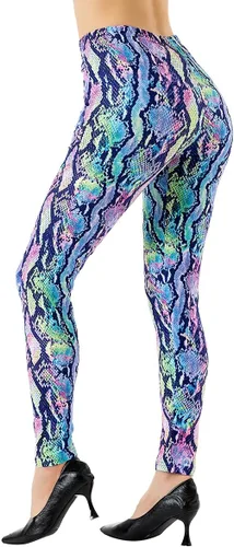 Vista 38 de Ndoobiy pantalones de yoga para mujer, pantalones de entrenamiento básicos, leggings impresos, leggings suaves y mantecosos Un juego