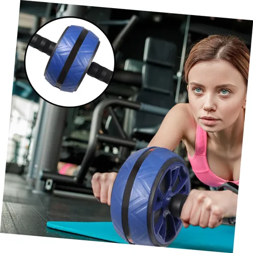 Vista 8 de Alipis 2pcs Ab Roller Wheel with Knee Pad Fitness Equipment for Core Strengthening Abdominal and Back Workout Home Gym Exercise Tool for Men and