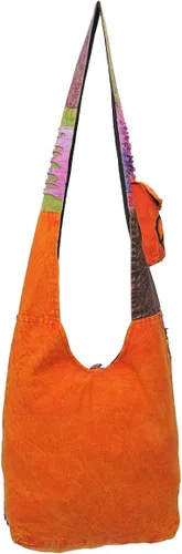 Vista 9 de THE COLLECTION ROYAL Hobo - Bolso cruzado para mujer, bolso bohemio, bolso bohemio, bolso hippie, bolso indie, bolso de tela para mujer