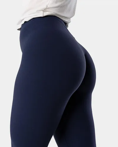 Vista 4 de Kamo Fitness Serenity - Leggings sin costura frontal, entrepierna de 25 pulgadas, pantalones de yoga de cintura alta, mallas de entrenamiento suaves