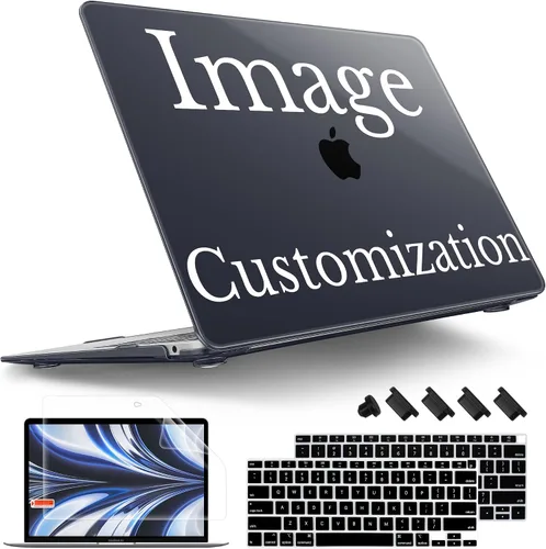 Vista 16 de Tuiklol Para MacBook Air de 13 pulgadas (versión 2021-2018) M1 A2337/A1932/A2179 con pantalla Retina Touch ID, carcasa rígida de plástico y cubierta