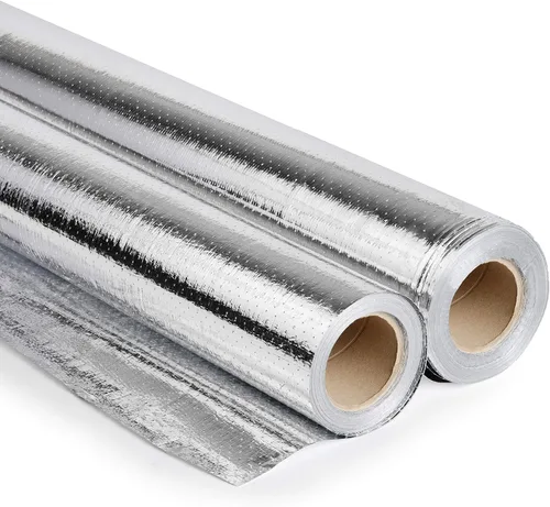 Vista 6 de Barrera radiante de Q-Lam – 1,000 o 500 pies cuadrados (48 pulgadas x 250 o 125 pies) de aluminio metalizado que bloquea el 95% del calor radiante