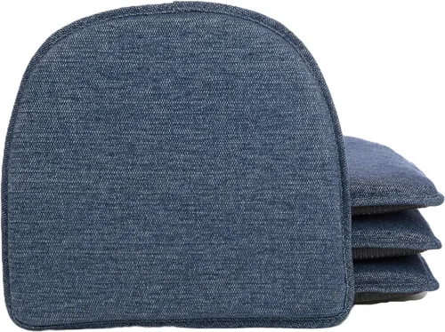 Vista 37 de Klear Vu Raindrop The Gripper - Cojines antideslizantes para silla, suaves y cómodos, almohadillas para asiento, almohadón para cocina, comedor u