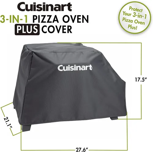 Vista 7 de Cuisinart CPP-612 Aluminio Pizza Peel, 12" y CGC-103 3 en 1 Horno Pizza Grill Cover (cubierta se adapta a CGG-403)
